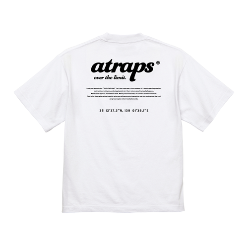 AT MN TEE 01 ホワイト 背面