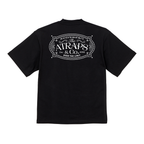 AT MN TEE 02 ブラック 背面