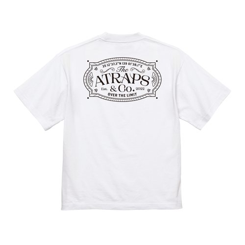 AT MN TEE 02 ホワイト 背面