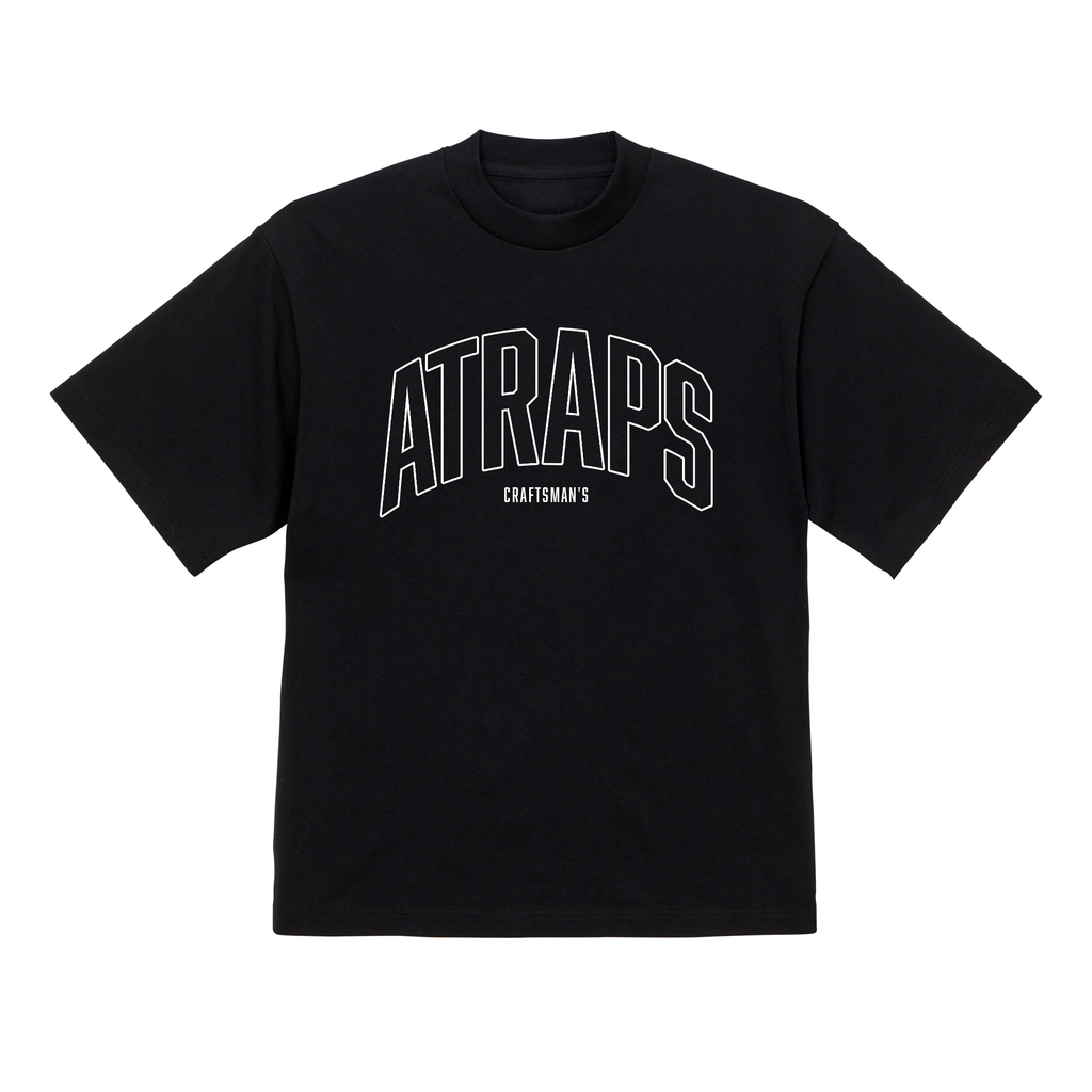 AT MN TEE 04 ブラック 正面