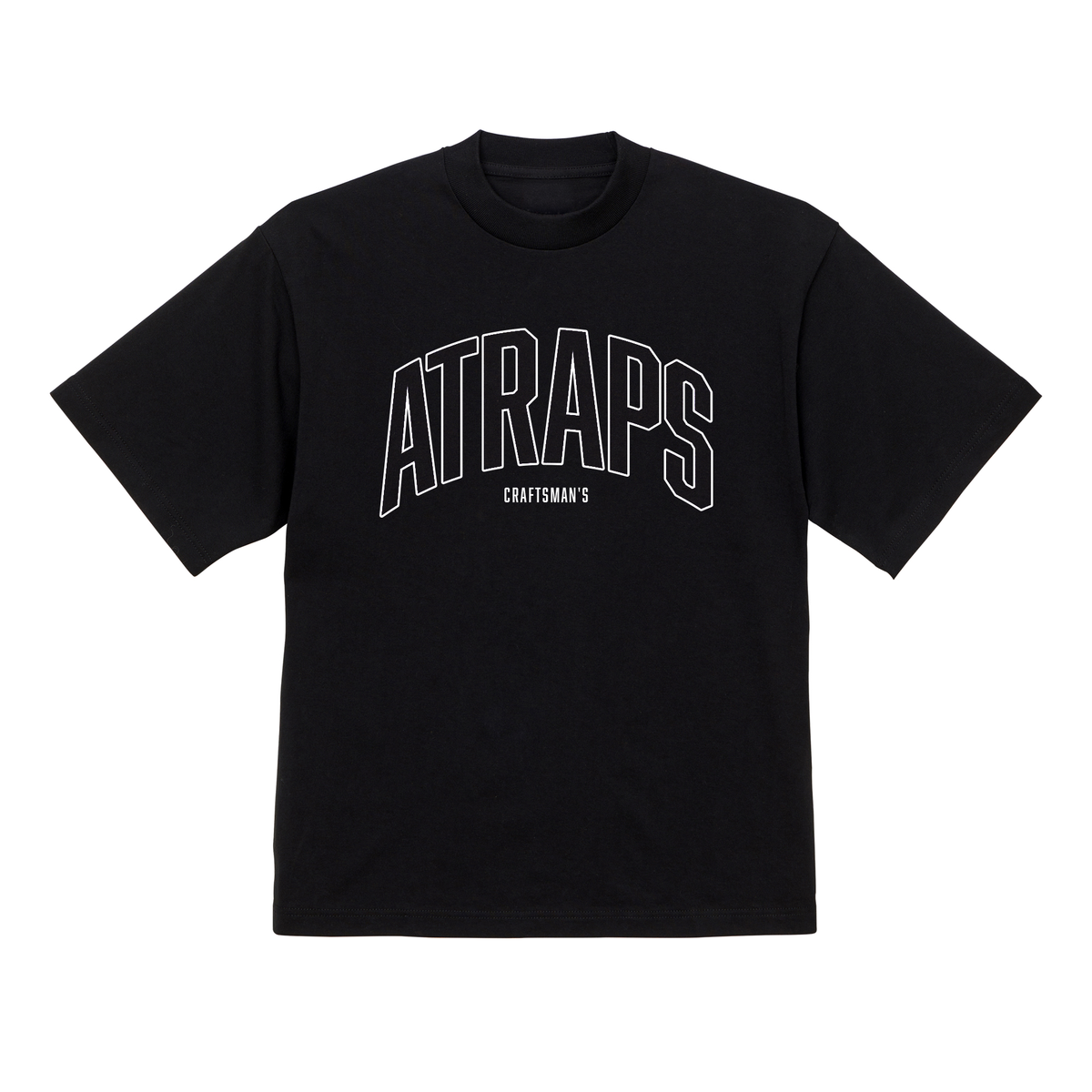 AT MN TEE 04 ブラック 正面