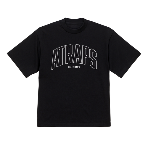 AT MN TEE 04 ブラック 正面