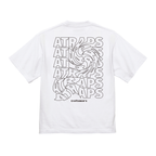 AT MN TEE 06 ホワイト 背面