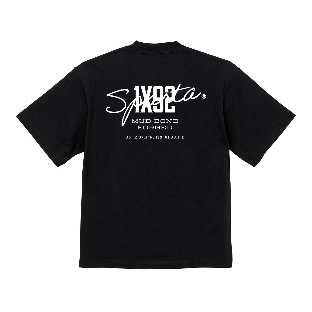 AT MN TEE 07 ブラック 背面