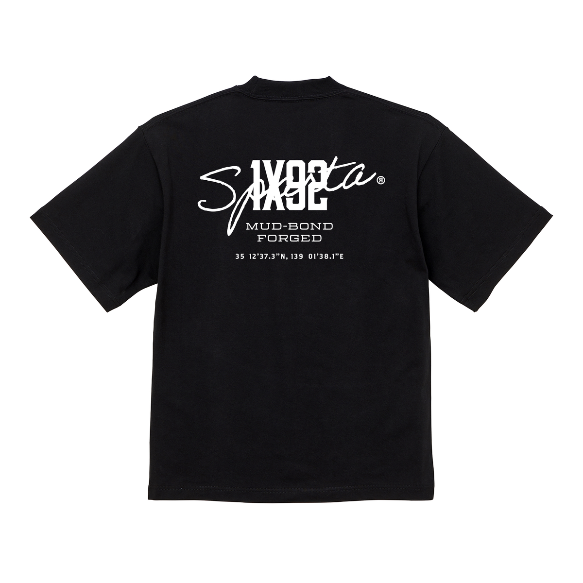 AT MN TEE 07 ブラック 背面