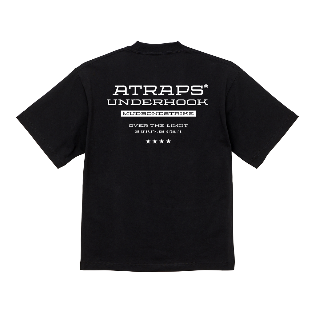 AT MN TEE 08 ブラック 背面