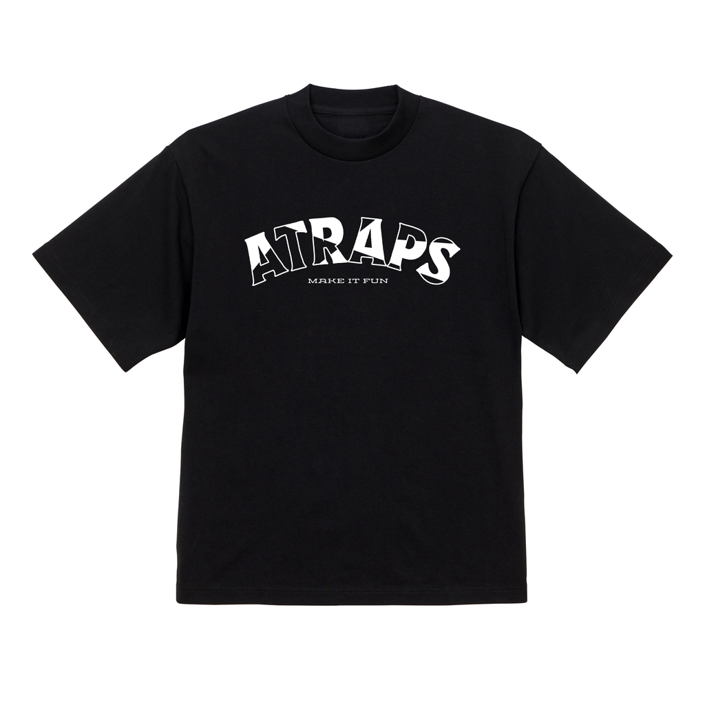AT MN TEE 09 ブラック 正面
